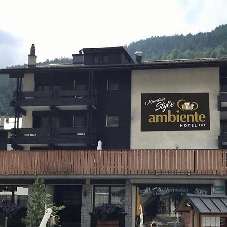 Ambiente Mountain Style Hotel Saas-Fee Buitenkant foto