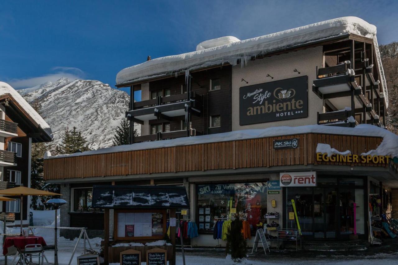Ambiente Mountain Style Hotel Saas-Fee Buitenkant foto